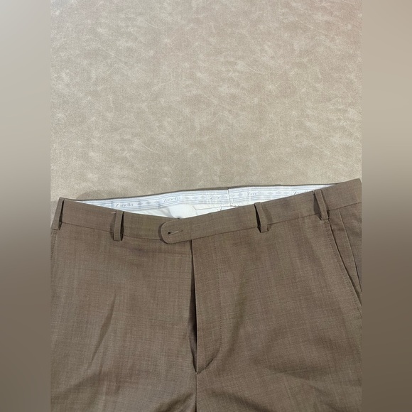 Zanella Brown Dress Pants Men’s 38 - Picture 2 of 8